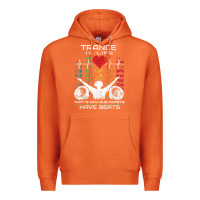 Carrot trance music retro vintage dj gift t shirt Premium Hoodie - linhVisuals