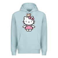 Blue Mist kitty Premium Hoodie - linhVisuals