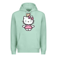 Seafoam kitty Premium Hoodie - linhVisuals