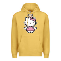 Antique Gold kitty Premium Hoodie - linhVisuals