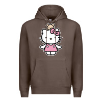 Coffee kitty Premium Hoodie - linhVisuals
