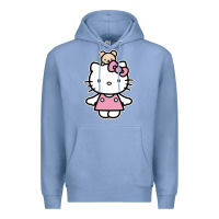 Colony Blue kitty Premium Hoodie - linhVisuals