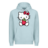 Blue Mist kitty Premium Hoodie - linhVisuals