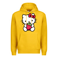 Lemon kitty Premium Hoodie - linhVisuals
