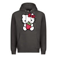 Smoke kitty Premium Hoodie - linhVisuals