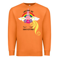 Carrot Unicorns Are Born in September Premium Sweatshirt - Bettercallsaul