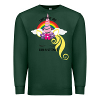 Sports Green Unicorns Are Born in September Premium Sweatshirt - Bettercallsaul