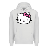 Dove Grey kitty Premium Hoodie - linhVisuals