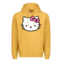 Mustard kitty Premium Hoodie - linhVisuals