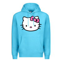 Ocean Blue kitty Premium Hoodie - linhVisuals