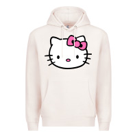 Pale Pink kitty Premium Hoodie - linhVisuals