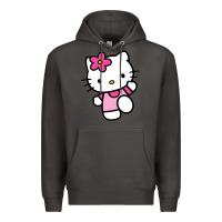 Smoke kitty Premium Hoodie - linhVisuals