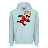 Blue Mist incredibles Premium Hoodie - linhVisuals