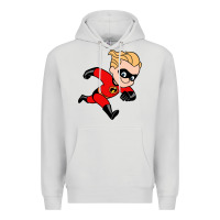 Dove Grey incredibles Premium Hoodie - linhVisuals
