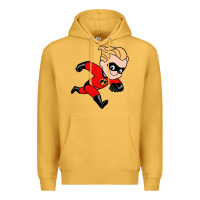Mustard incredibles Premium Hoodie - linhVisuals