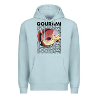 Blue Mist giant gourami fish 80's monster fish keeper tropical fish t shirt Premium Hoodie - linhVisuals
