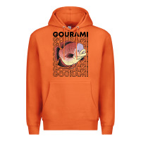 Carrot giant gourami fish 80's monster fish keeper tropical fish t shirt Premium Hoodie - linhVisuals