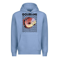 Colony Blue giant gourami fish 80's monster fish keeper tropical fish t shirt Premium Hoodie - linhVisuals