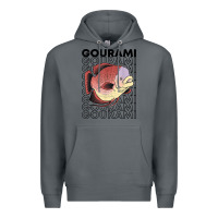 Rock giant gourami fish 80's monster fish keeper tropical fish t shirt Premium Hoodie - linhVisuals