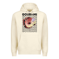 Sandshell giant gourami fish 80's monster fish keeper tropical fish t shirt Premium Hoodie - linhVisuals