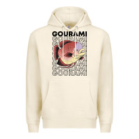 Tofu giant gourami fish 80's monster fish keeper tropical fish t shirt Premium Hoodie - linhVisuals