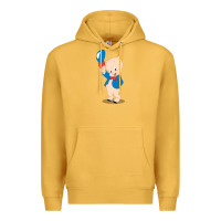 Mustard porky pig Premium Hoodie - linhVisuals
