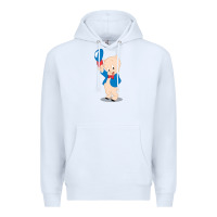 White porky pig Premium Hoodie - linhVisuals