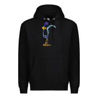 Black road runner Premium Hoodie - linhVisuals