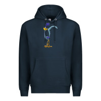 Navy road runner Premium Hoodie - linhVisuals