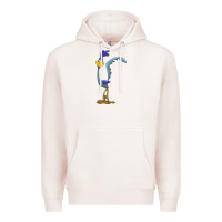 Pale Pink road runner Premium Hoodie - linhVisuals