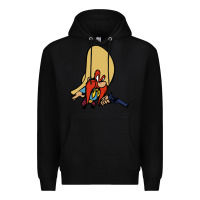 Black sam yosemite Premium Hoodie - linhVisuals