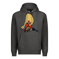 Charcoal Heather sam yosemite Premium Hoodie - linhVisuals