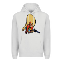 Dove Grey sam yosemite Premium Hoodie - linhVisuals