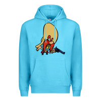 Ocean Blue sam yosemite Premium Hoodie - linhVisuals