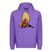Purple sam yosemite Premium Hoodie - linhVisuals