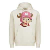 Oatmeal Heather one piece Premium Hoodie - linhVisuals