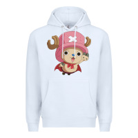 White one piece Premium Hoodie - linhVisuals