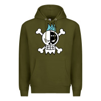 Army Green one piece Premium Hoodie - linhVisuals