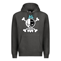 Charcoal Heather one piece Premium Hoodie - linhVisuals