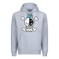 Heather Grey one piece Premium Hoodie - linhVisuals