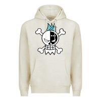 Oatmeal Heather one piece Premium Hoodie - linhVisuals