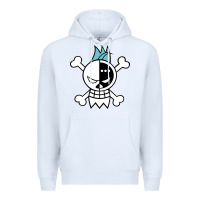 White one piece Premium Hoodie - linhVisuals