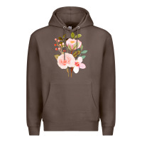 Coffee Bouquet Floral Premium Hoodie - linhVisuals