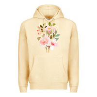 Pina Colada Bouquet Floral Premium Hoodie - linhVisuals