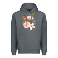 Rock Bouquet Floral Premium Hoodie - linhVisuals
