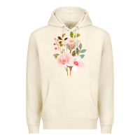 Sandshell Bouquet Floral Premium Hoodie - linhVisuals