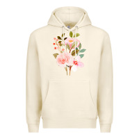 Tofu Bouquet Floral Premium Hoodie - linhVisuals
