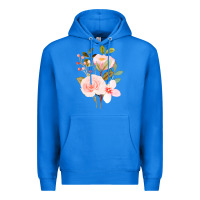 True Royal Bouquet Floral Premium Hoodie - linhVisuals