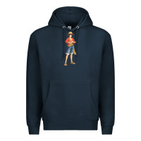 Navy one piece Premium Hoodie - linhVisuals