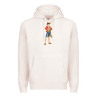 Pale Pink one piece Premium Hoodie - linhVisuals